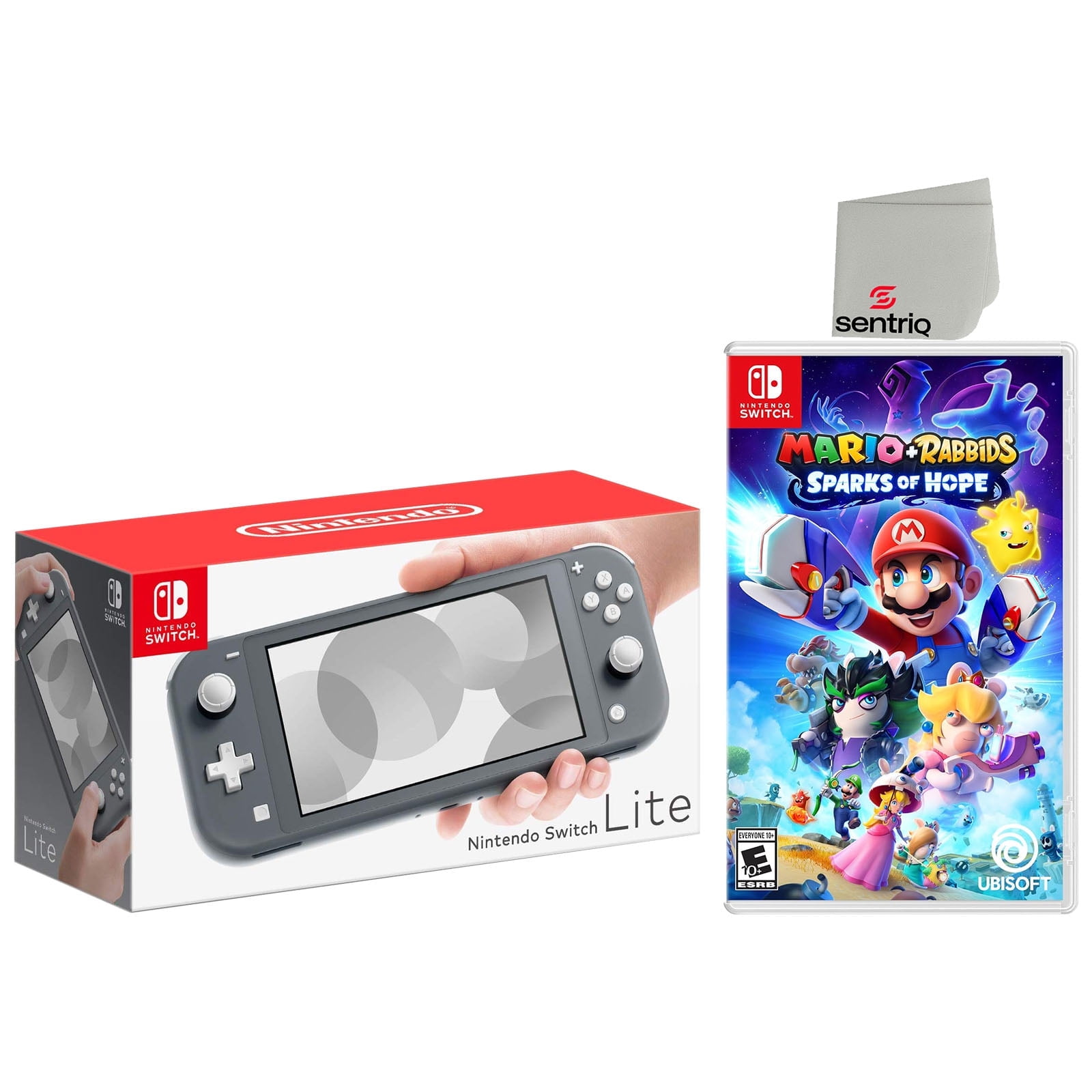 Nintendo Switch Lite 32GB, Mario + Rabbids Game, Japan Import, US