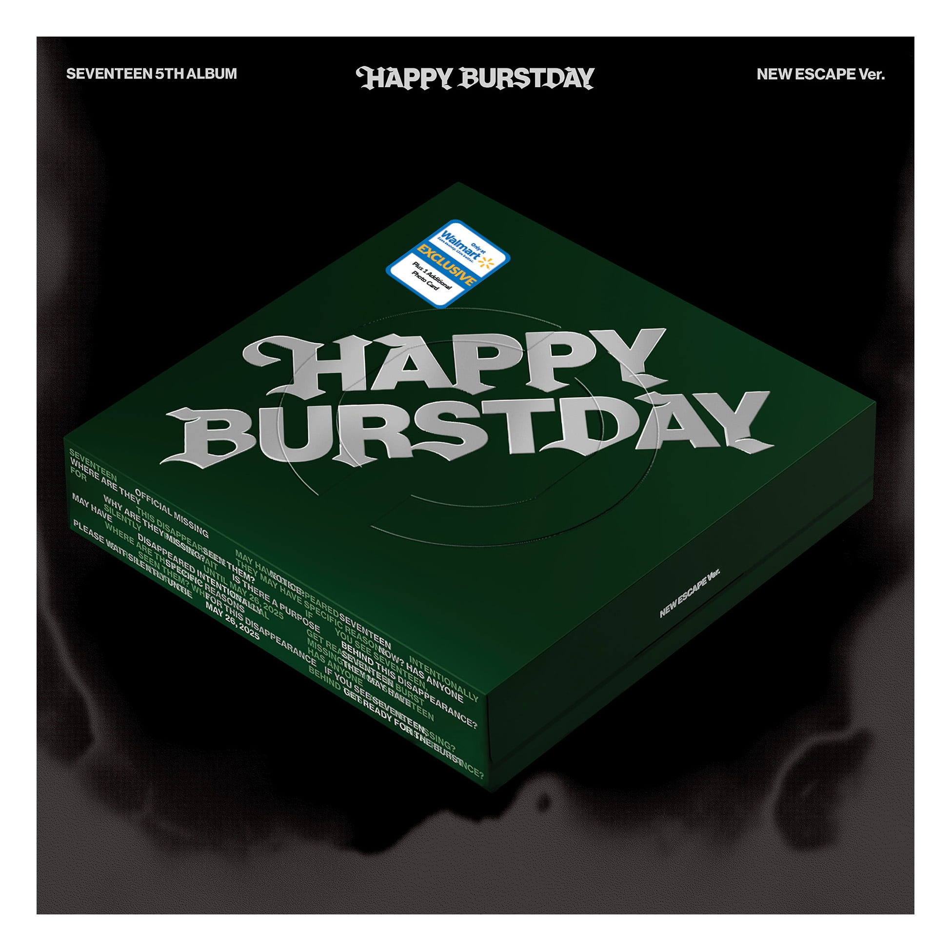 SEVENTEEN - SEVENTEEN 5th Studio Album 'HAPPY BURSTDAY' (NEW