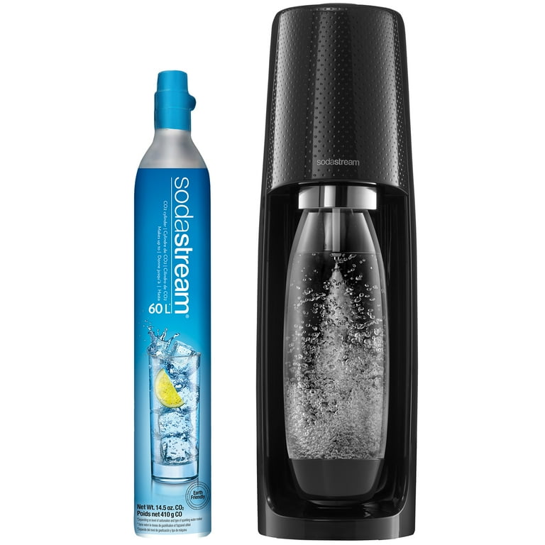 SodaStream Fizzi Sparkling Water Maker (Black) with CO2 and BPA