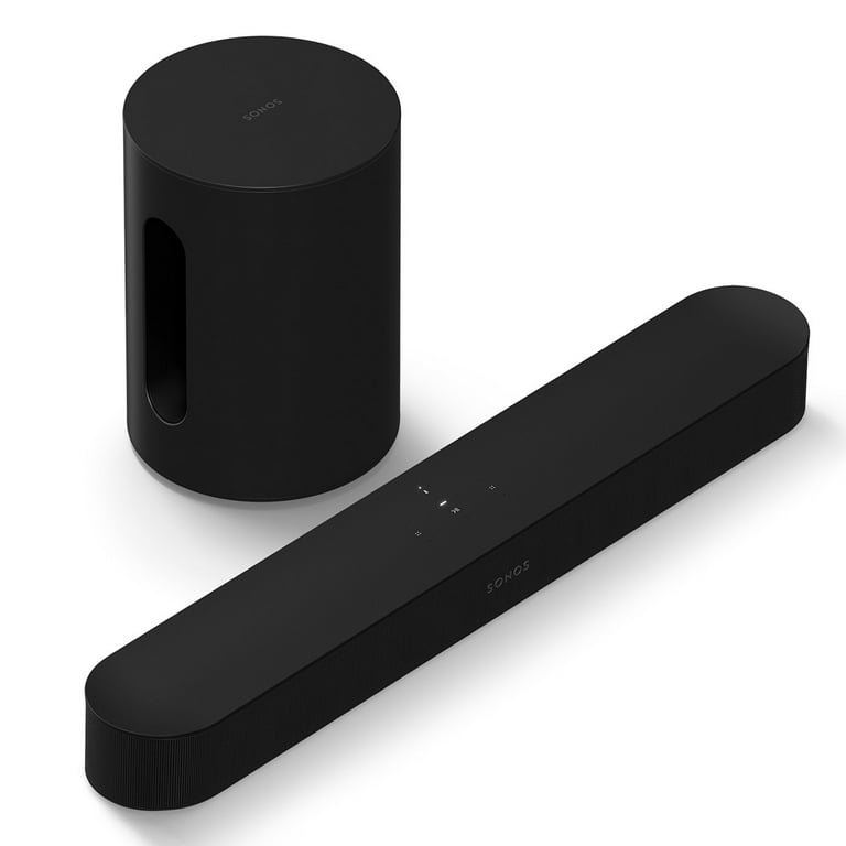 Sonos Home TV Sound System with Beam Gen 2 Soundbar and Sub Mini