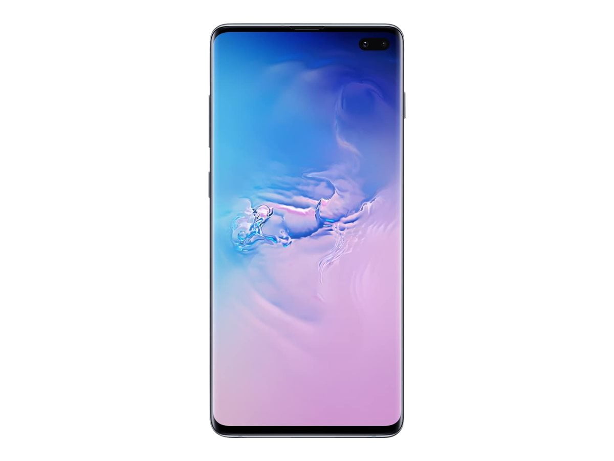 Samsung Galaxy S10+ Unlocked Cell - 4G, 128GB, Prism Blue, 3x Rear
