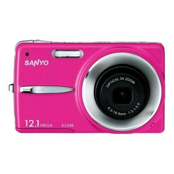 Sanyo VPC-X1250 - Digital camera - compact - 12.1 MP - 3x optical