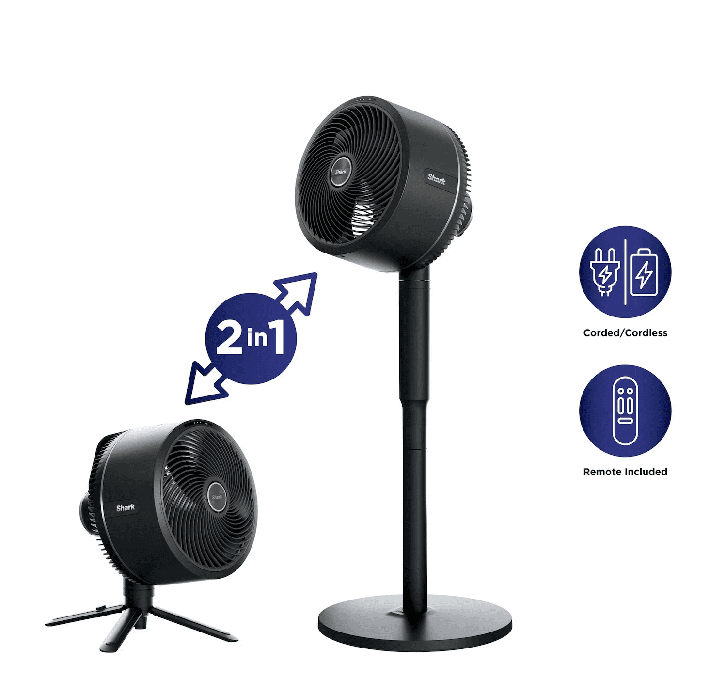 Shark FlexBreeze Pro Mist Fan Indoor and Outdoor Integrated