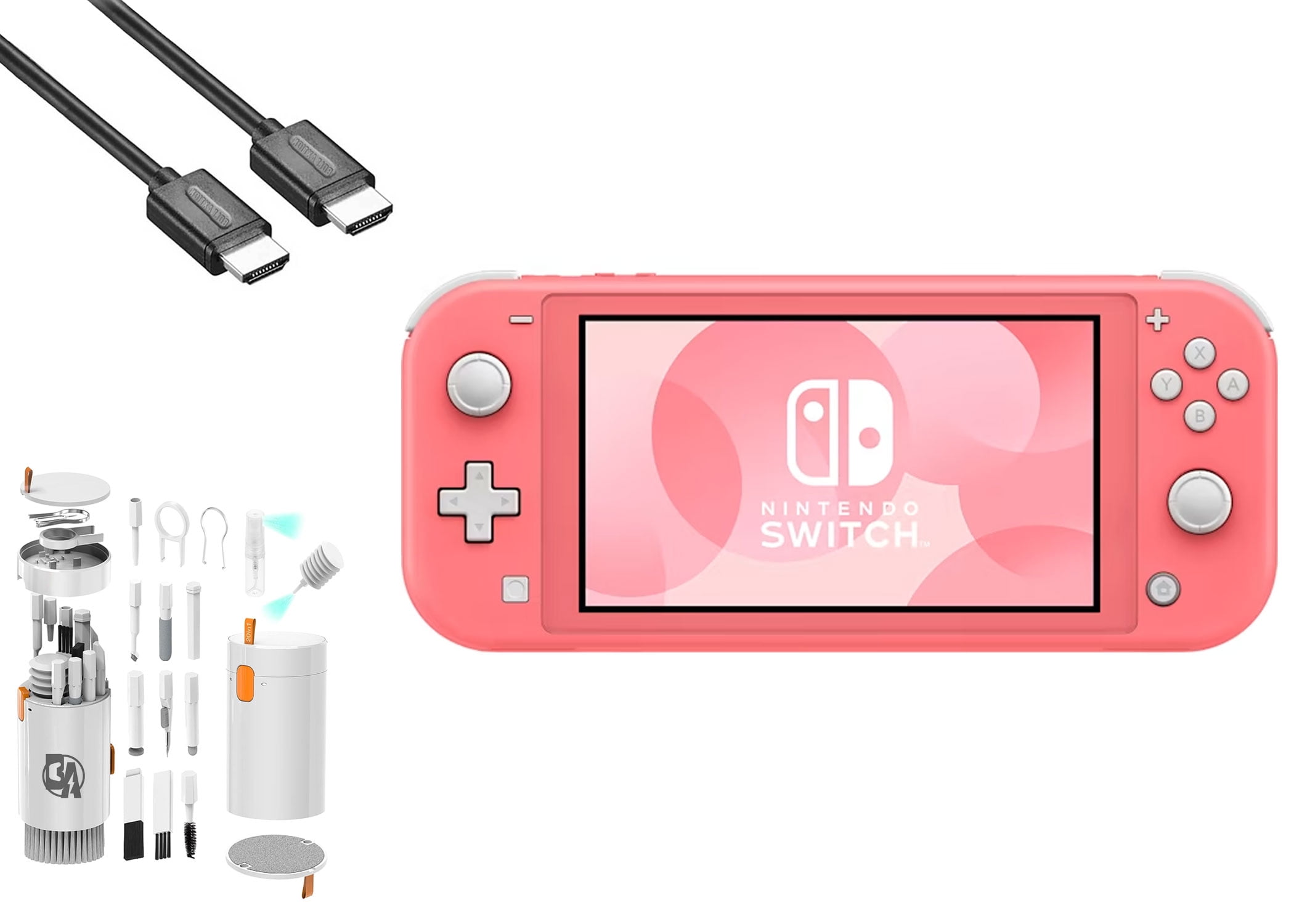 Switch Lite スイッチ ライト コーラル ピンク 本体 ACアダプター