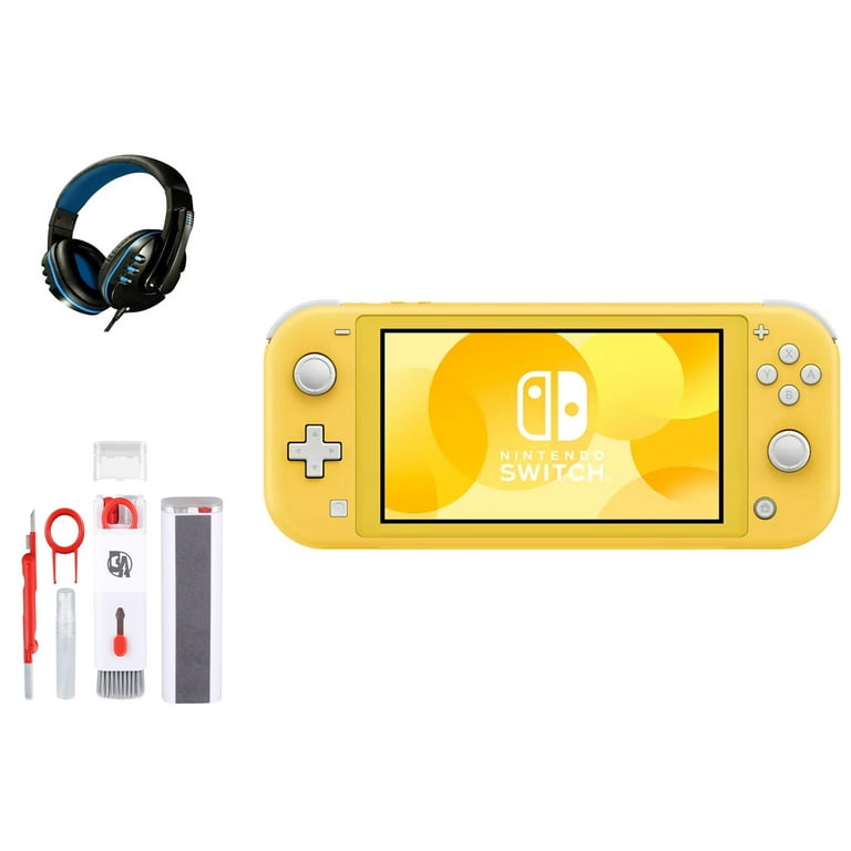 Pre-Owned Nintendo Switch Lite - Yellow with BOLT AXTION Cleaning