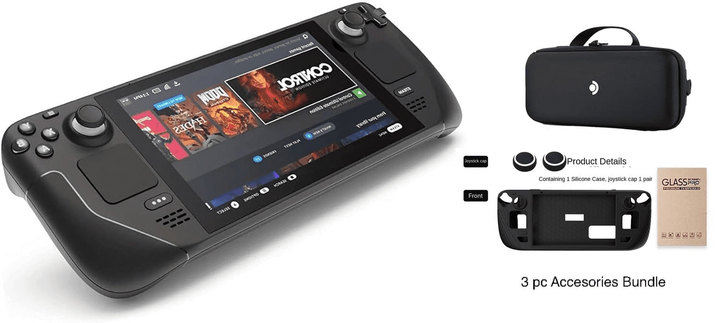 Valve Steam Deck 64GB Upgraded Handheld Gaming Console with