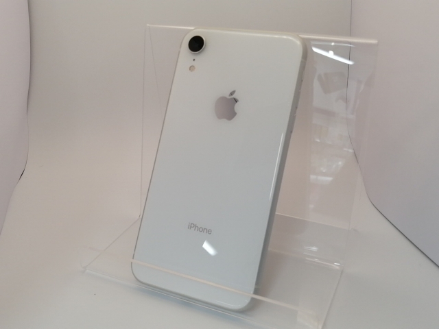 iPhone XR 64GB ホワイト au SIMロックあり 初期化済み iPhone XR 64GB