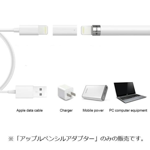 Apple Pencil 充電アダプター 第一世代用 ライトニング端子 Type-C USB