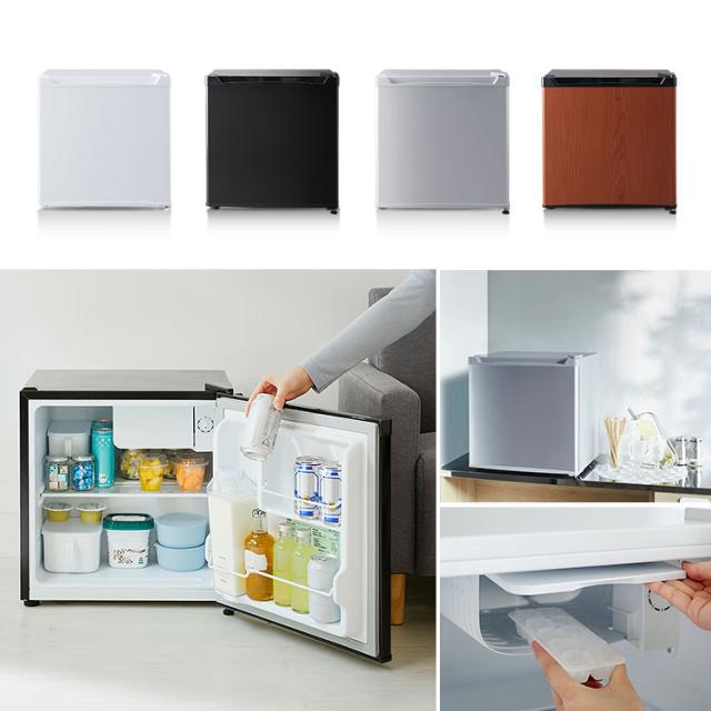 冷蔵庫 一人暮らし 46L 小型 1ドア コンパクト 温度調節 7段階 家庭用