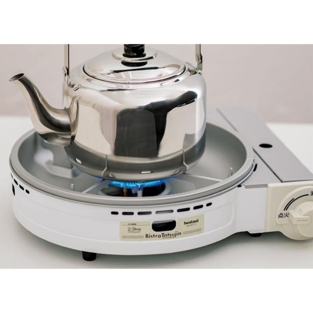 イワタニ ビストロの達人3 CB-BST-3W パールホワイト カセットコンロ