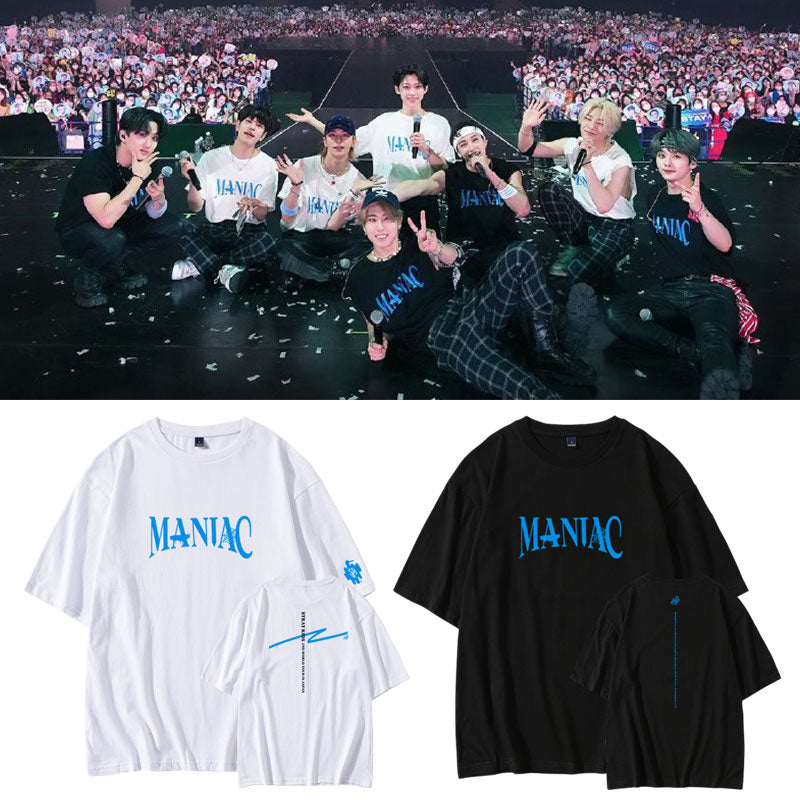 STRAY KIDS MANIAC JAPAN CONCERT TOUR T-SHIRT – IDOLS FASHION