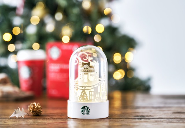 スタバ】ドーム型ライト付きセットも予約開始！クリスマスの特別な