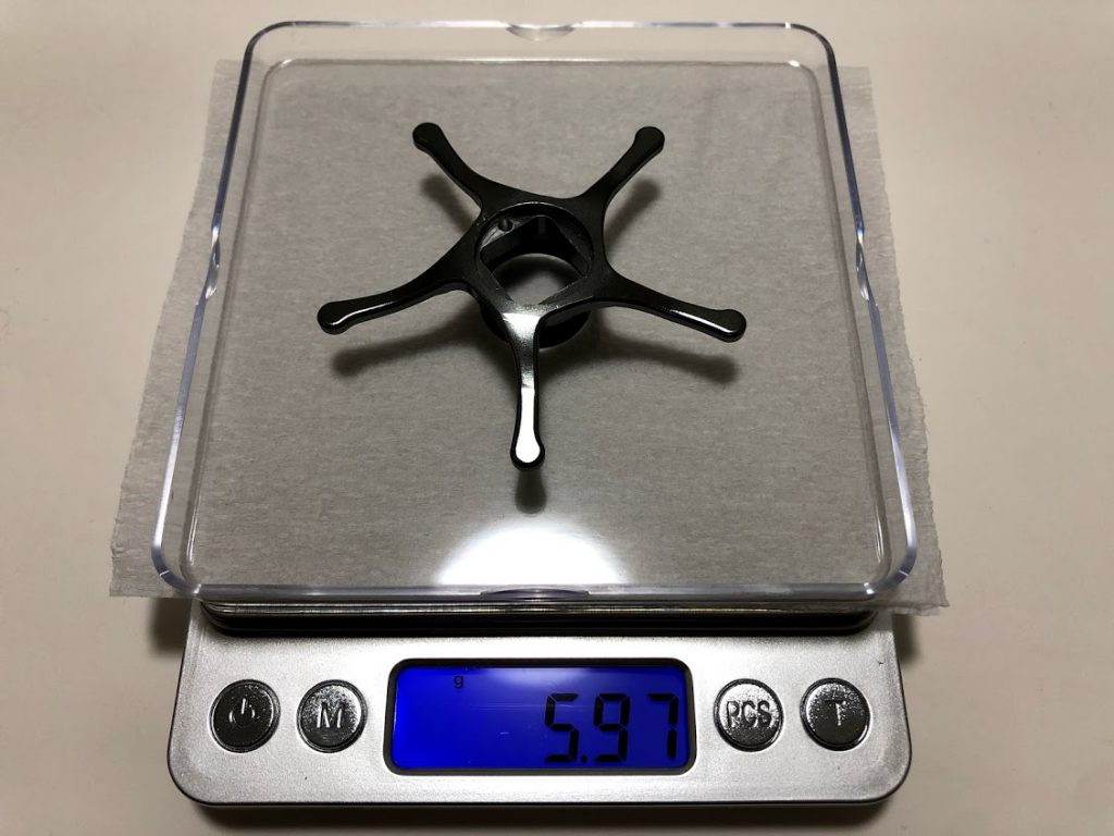 ZPI ペンタグラムスタードラグ インプレ。指が短くてワンハンド