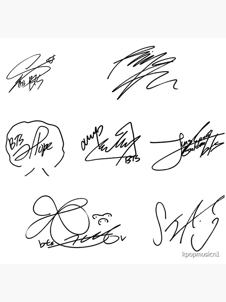 BTS signatures