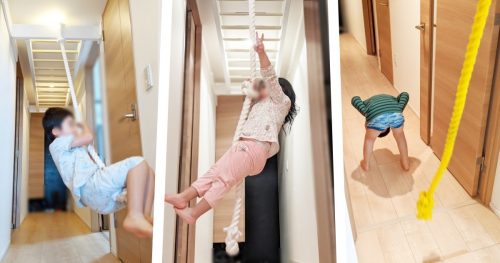 レビュー編】自宅にロープ垂らしたらブランコより優秀な遊具ができた