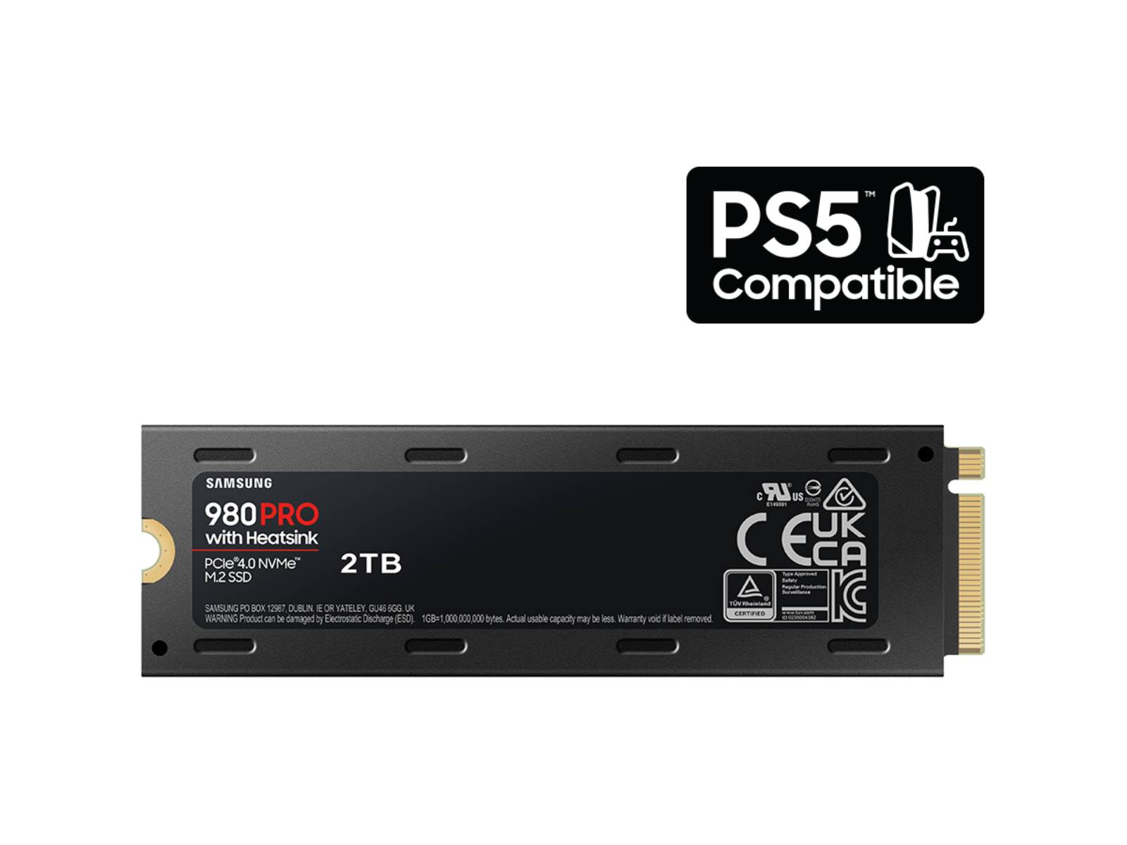 980 PRO w/ Heatsink PCIe® 4.0 NVMe™ SSD 2TB Memory & Storage - MZ