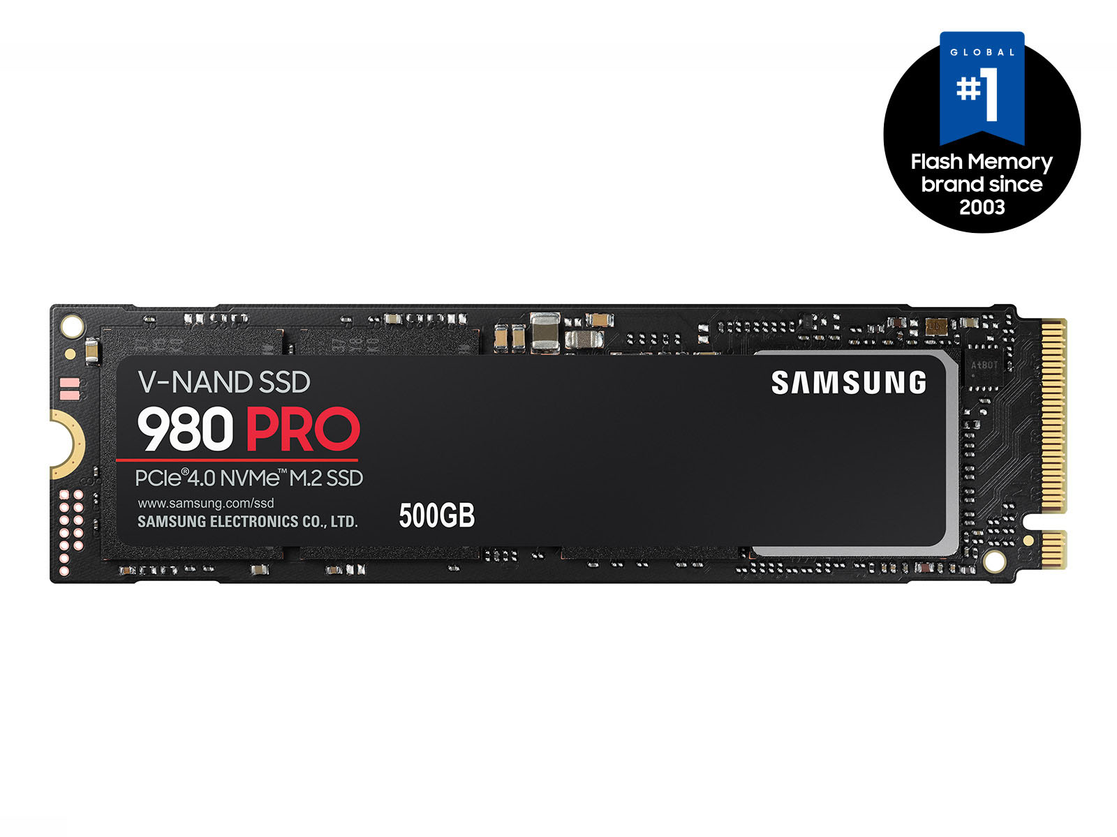 980 PRO PCIe® 4.0 NVMe™ SSD 500GB Memory & Storage - MZ-V8P500B/AM