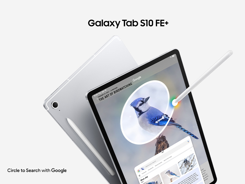 Galaxy Tab S10 FE Plus 256GB | Silver Tablet (Wi-Fi) | Samsung US