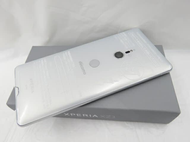 Used]SONY Xperia XZ3 SO-01L white silver - BE FORWARD Store