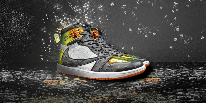 Ceeze's Travis Scott Air Jordan 1 Shattered Jack | Hypebeast