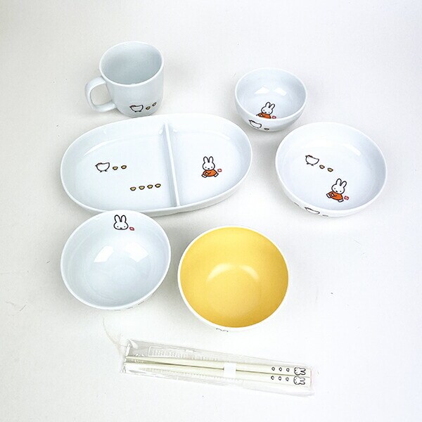 ミッフィー miffy つみつみ食器セット イングレース（ごっこ親子