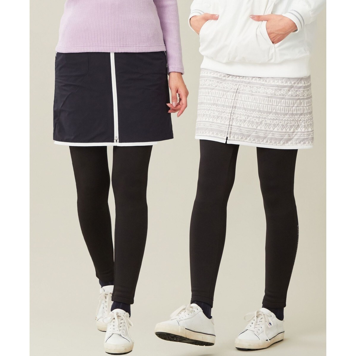 WOMEN】【防寒 】リバーシブル スカート | 23区GOLF(23KUGOLF