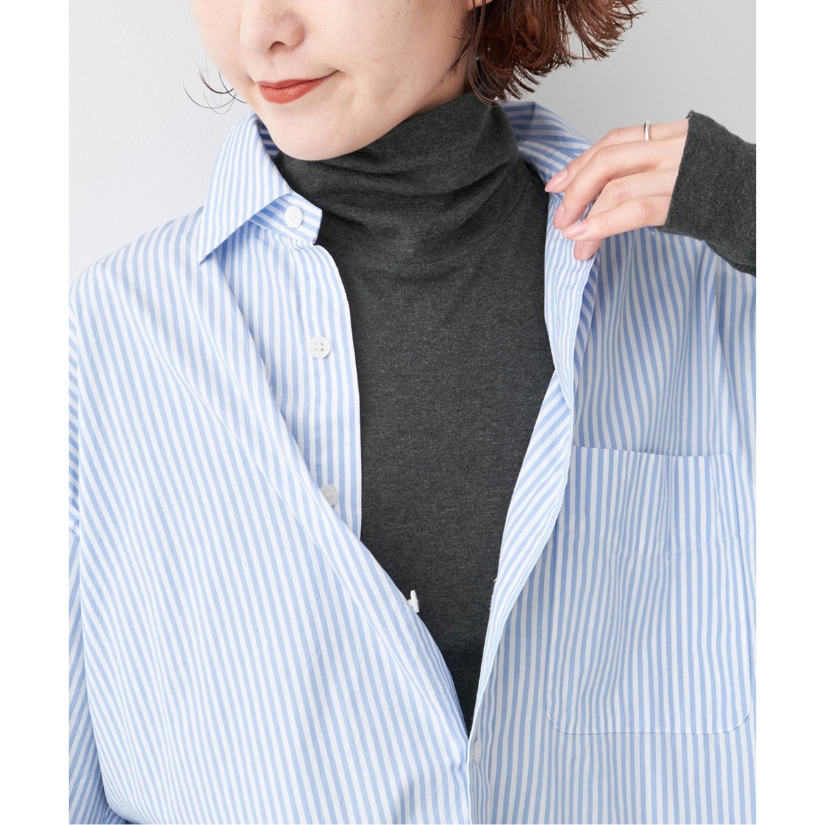 ≪追加2≫ハイネックプルオーバー | スピック＆スパン(Spick and Span