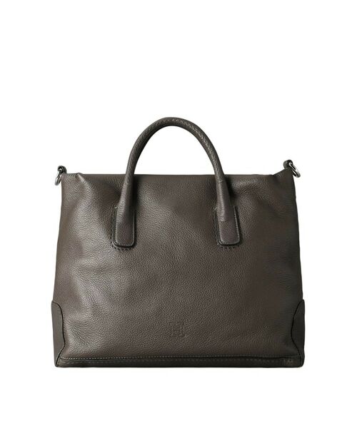 デュオCMH】レザーハンドバッグ L 2WAY 本革 A4サイズ ビジネスバッグ