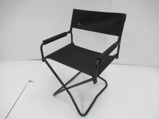 ガーデンFDチェア ブラック | アウトドア用品・アウトドアグッズの中古