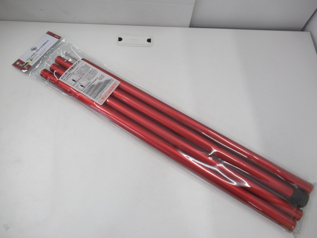 ウイングポールレッド 280cm TP-001RD | アウトドア用品・アウトドア