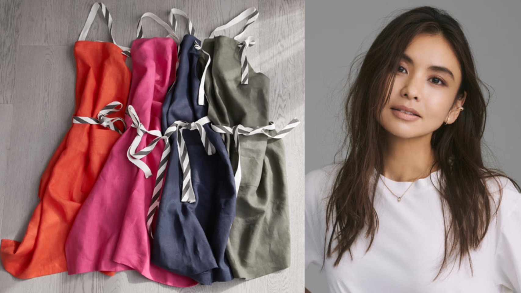 滝沢眞規子さんプロデュースのエプロンがオシャレすぎる【プレゼント