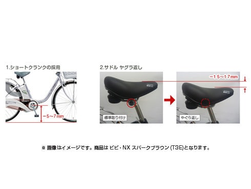 ヨドバシ.com - パナソニック Panasonic 電動アシスト自転車 ビビ・NX