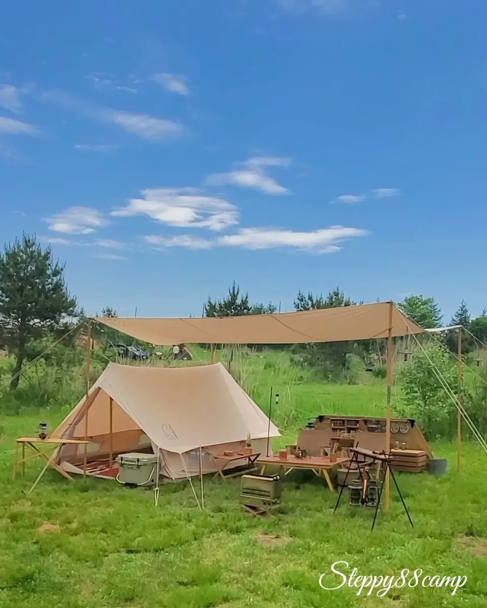 Ydun 5.5 m² glamping tent