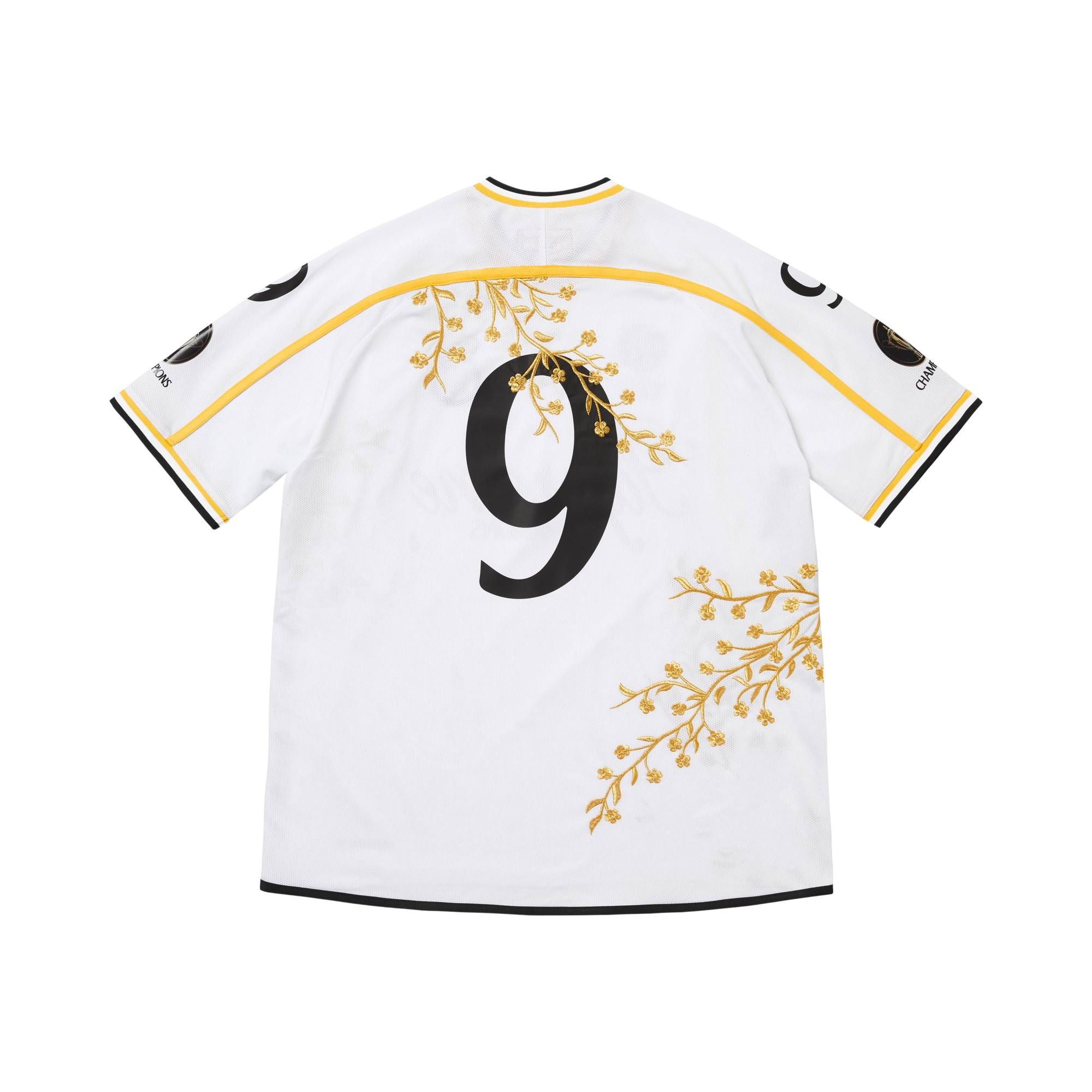 Buy Supreme Floral Soccer Jersey 'White' - FW25KN52 WHITE | GOAT
