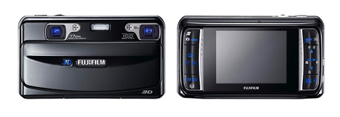 世界初の3Dデジカメ、富士フイルムが発売 ビューワー、プリントも3D