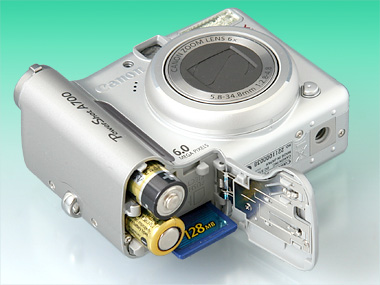 Canon POWER SHOT A700 動作品 単三電池駆動 コンデジ Canon POWER