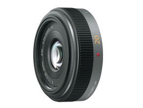 パナソニック、マイクロフォーサーズ用パンケーキレンズ「LUMIX G 20mm