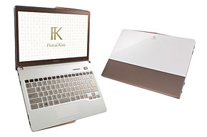 富士通の女性向けノートPC、再び――「Floral Kiss」：2014年PC夏モデル