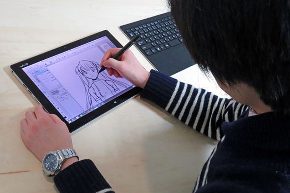 液晶ペンタブ業界に嵐を巻き起こす!?――「VAIO Z Canvas」を漫画家が