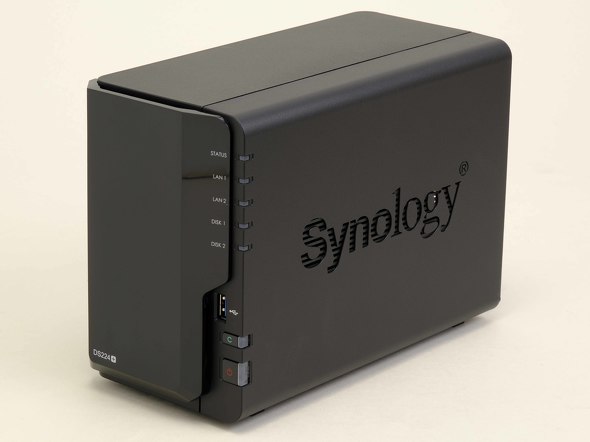 高機能×簡単×安全”――SynologyのNAS「DiskStation DS224+」は、小さな