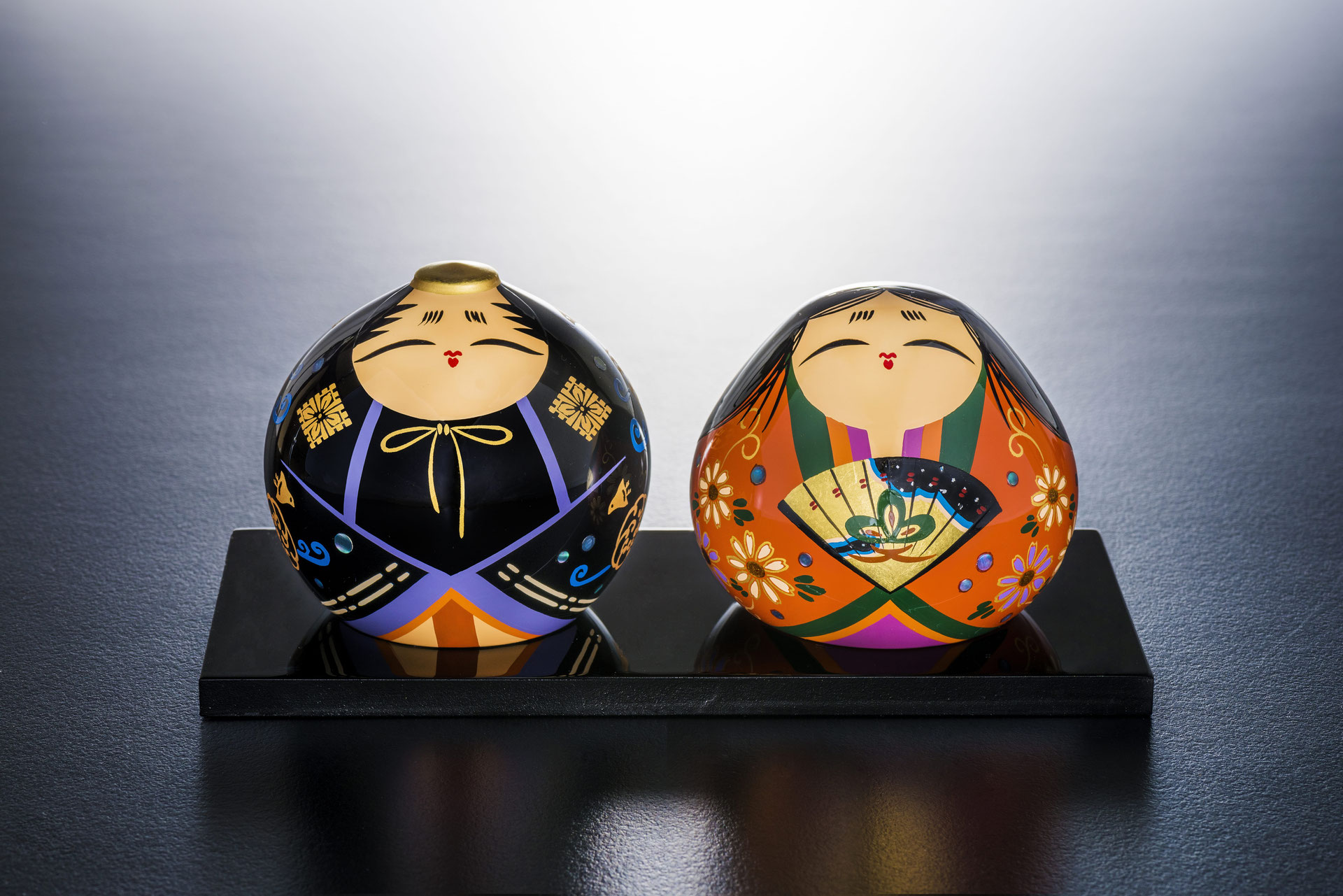 大内人形（直径6㎝以上の大きなサイズはご相談ください。） - 中村民芸