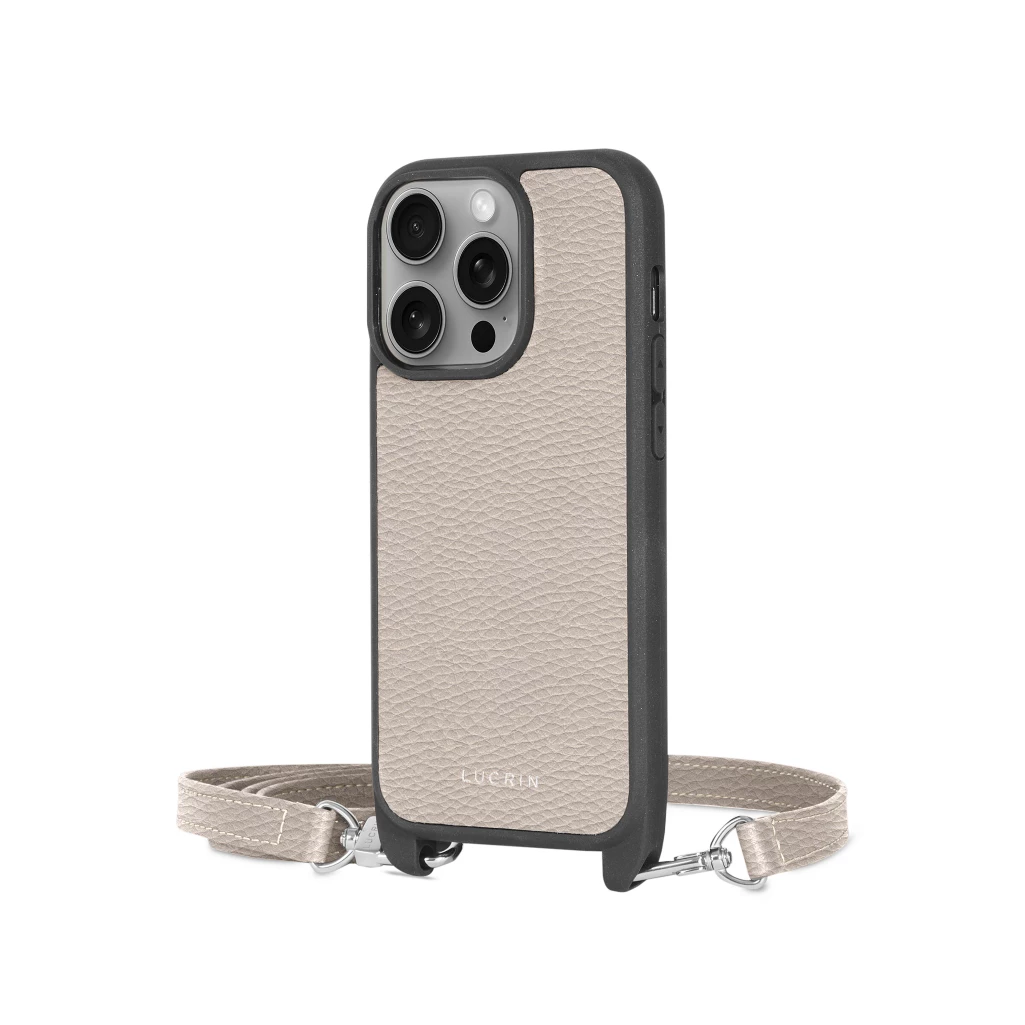 iPhone 15 Pro Max Crossbody Case: Customizable | Lucrin Geneva US