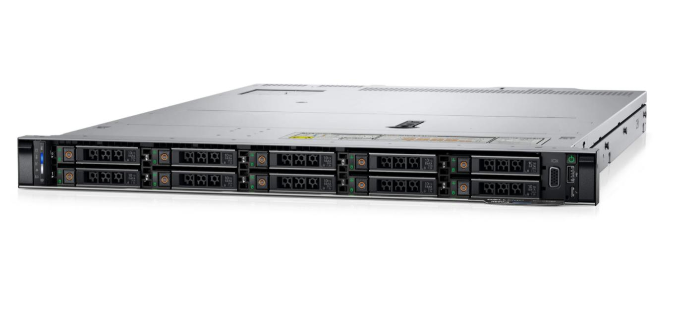 新しいオリジナルのDELL Poweredge R660xs ラックサーバー、2*4rd 世代