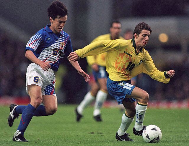 1994ブラジル代表、UMBRO時代最後の「4つ星アウェイユニフォーム