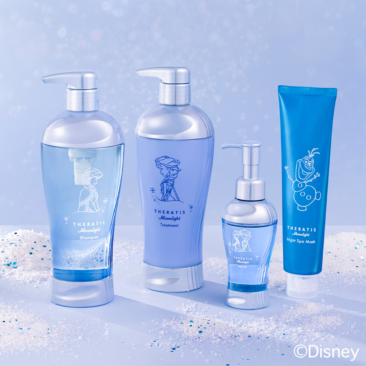 ディズニー「アナと雪の女王」限定デザイン！ナイトケアシャンプー