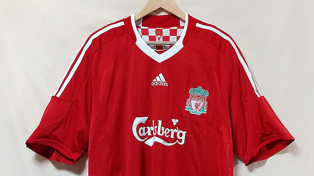 熱き優勝争いの記憶！リヴァプール「2008-10ホーム」ユニフォーム