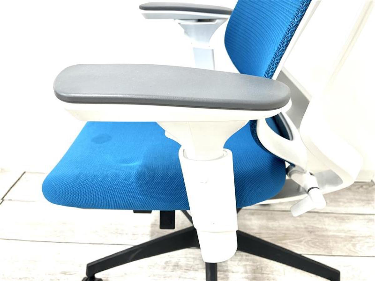 中古】デュオラ メッシュ コクヨ/KOKUYO 肘付ハイバックチェア 576511