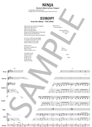 楽譜】ラウドネス / YOU SHOOK ME バンド・スコア 楽譜 / LOUDNESS