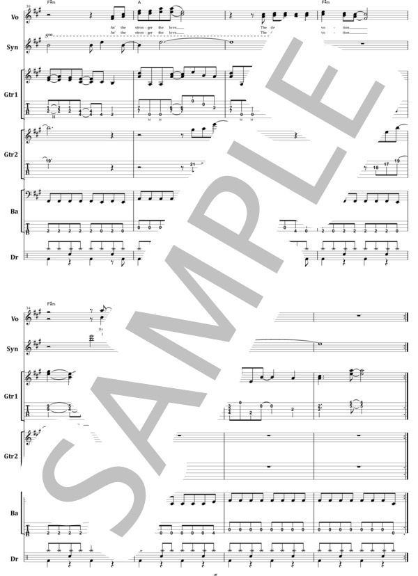 楽譜】ホワイトスネイク / THE DEEPER THE LOVE バンド・スコア 楽譜