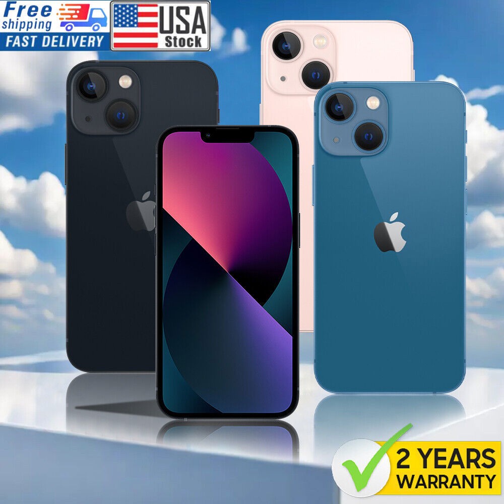 New-Sealed Apple iPhone 13 MINI 256GB 128GB Factory Unlocked 2